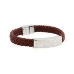 Men's Celtic Leather Bracelet