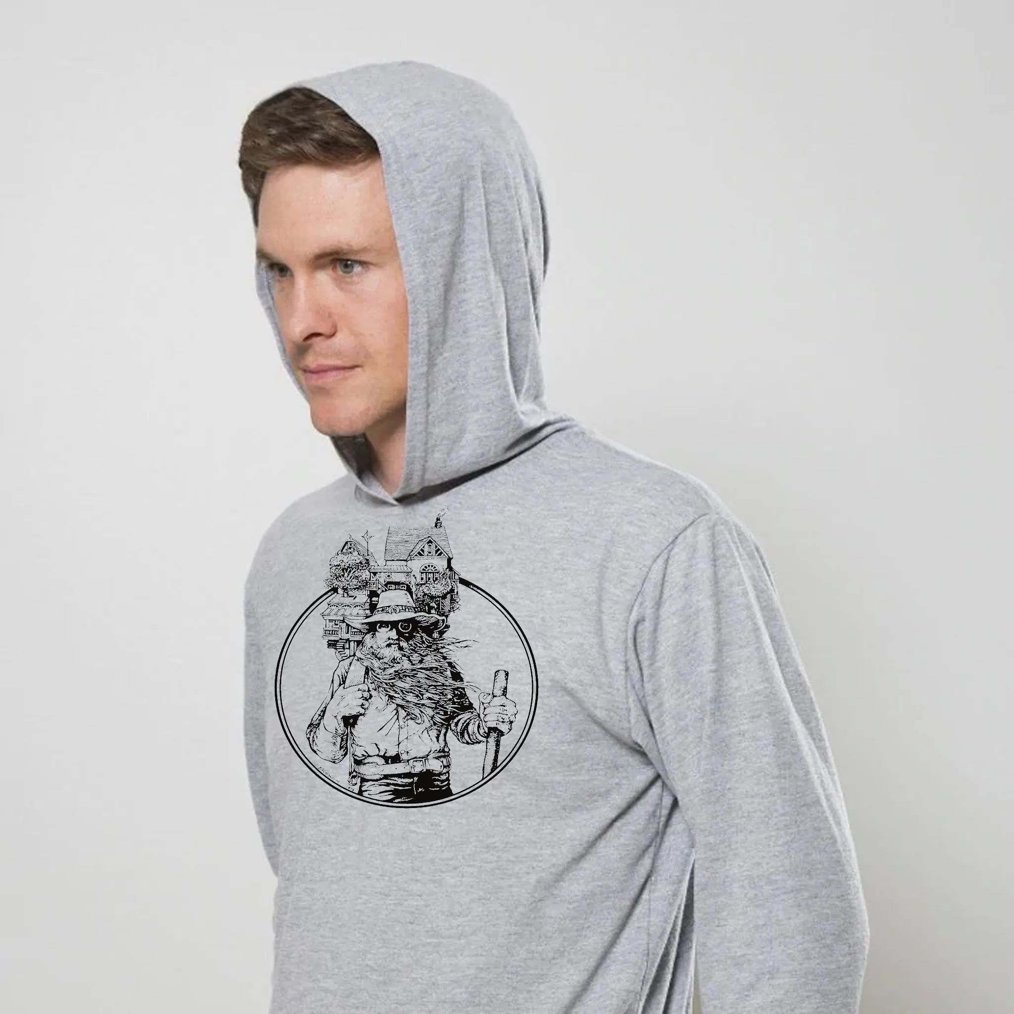 Men's LightWeight Hoodie Backpacker