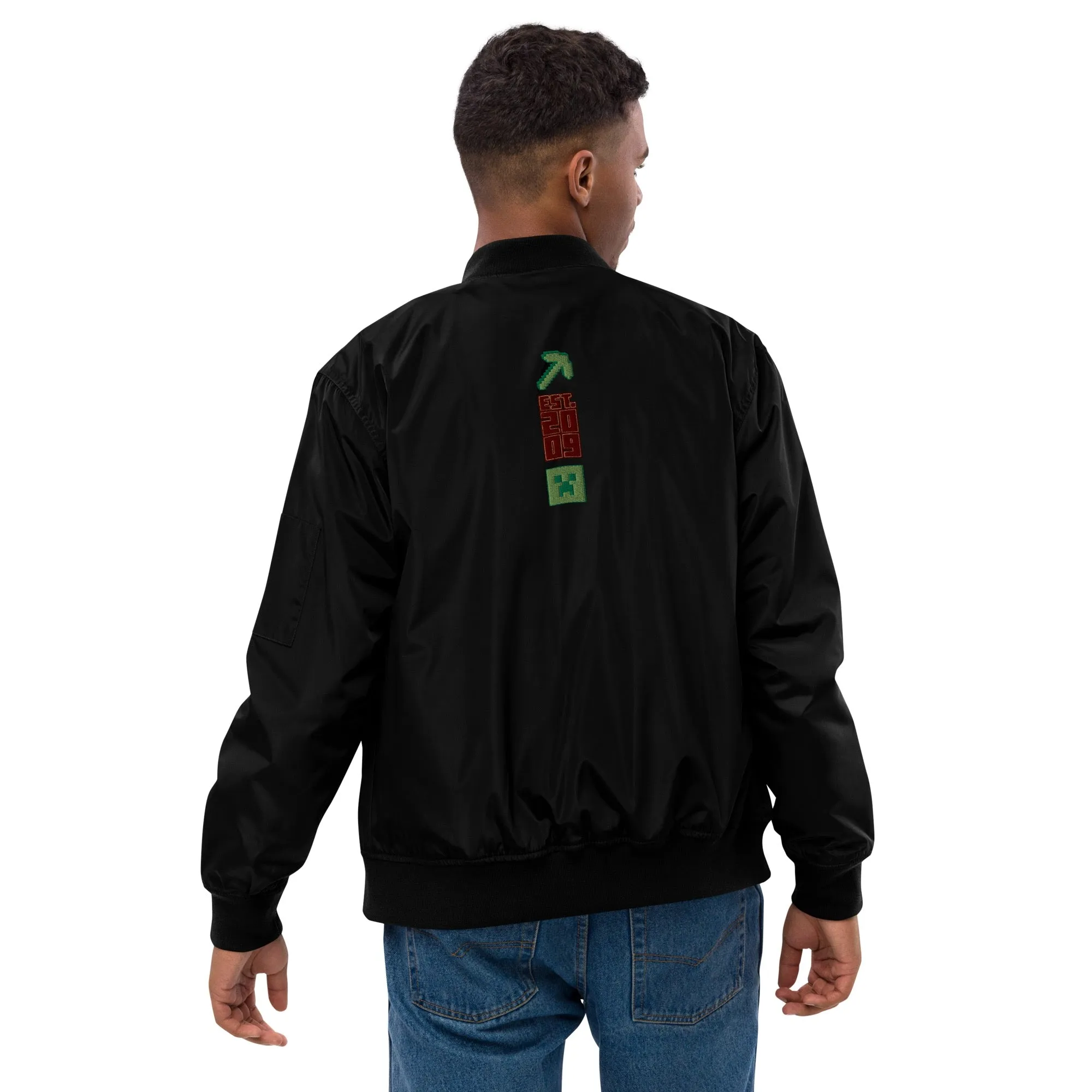 Minecraft 15th Anniversary Embroidered Adult Jacket