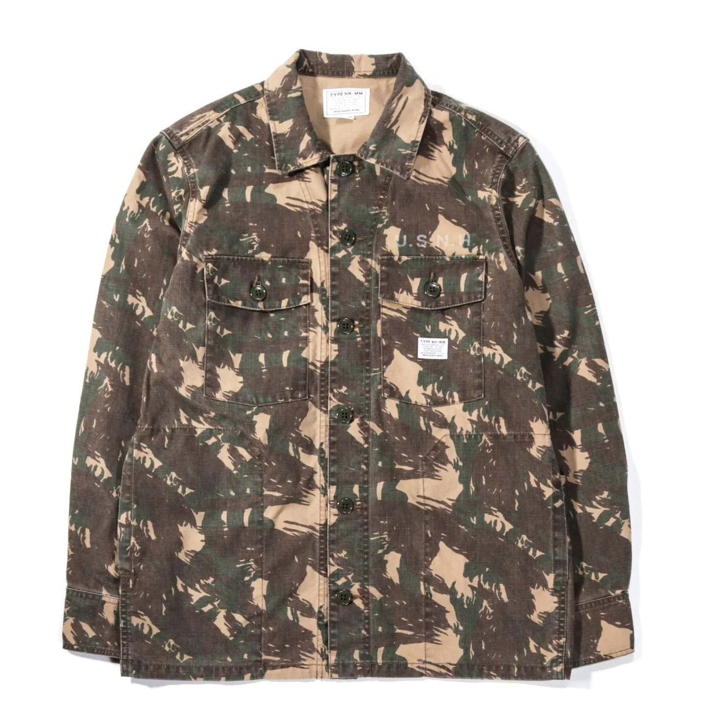 NEIGHBORHOOD BDU SHIRT CAMOUFLAGE