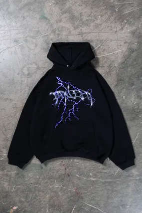 NEW LIGHTNING BLACK HOODIE