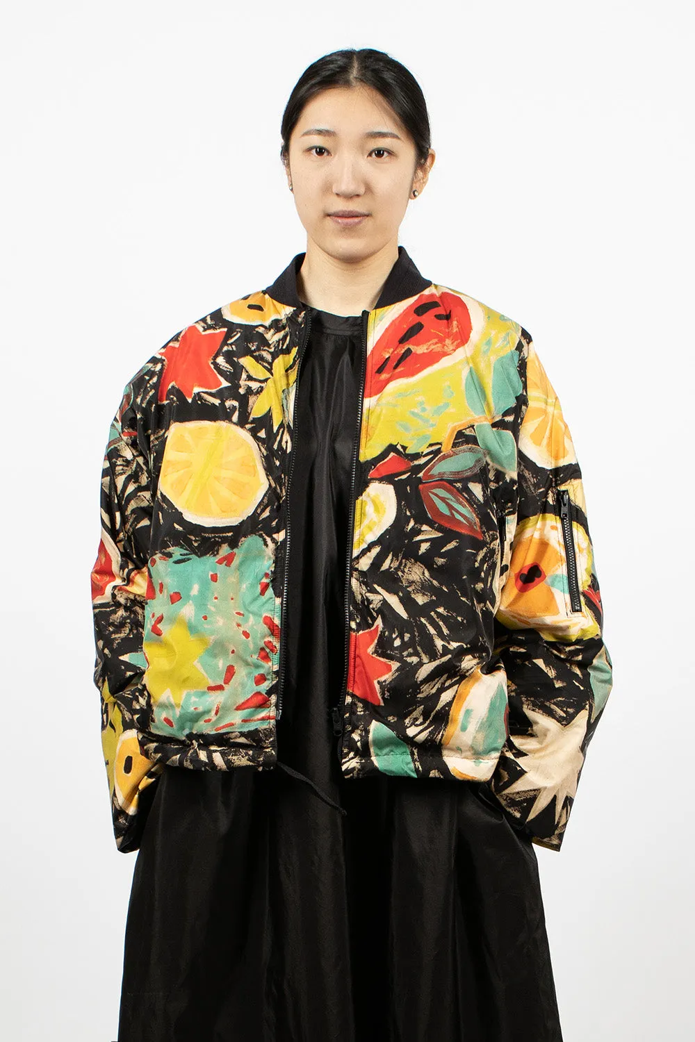 Okay Bomber Fruit Print