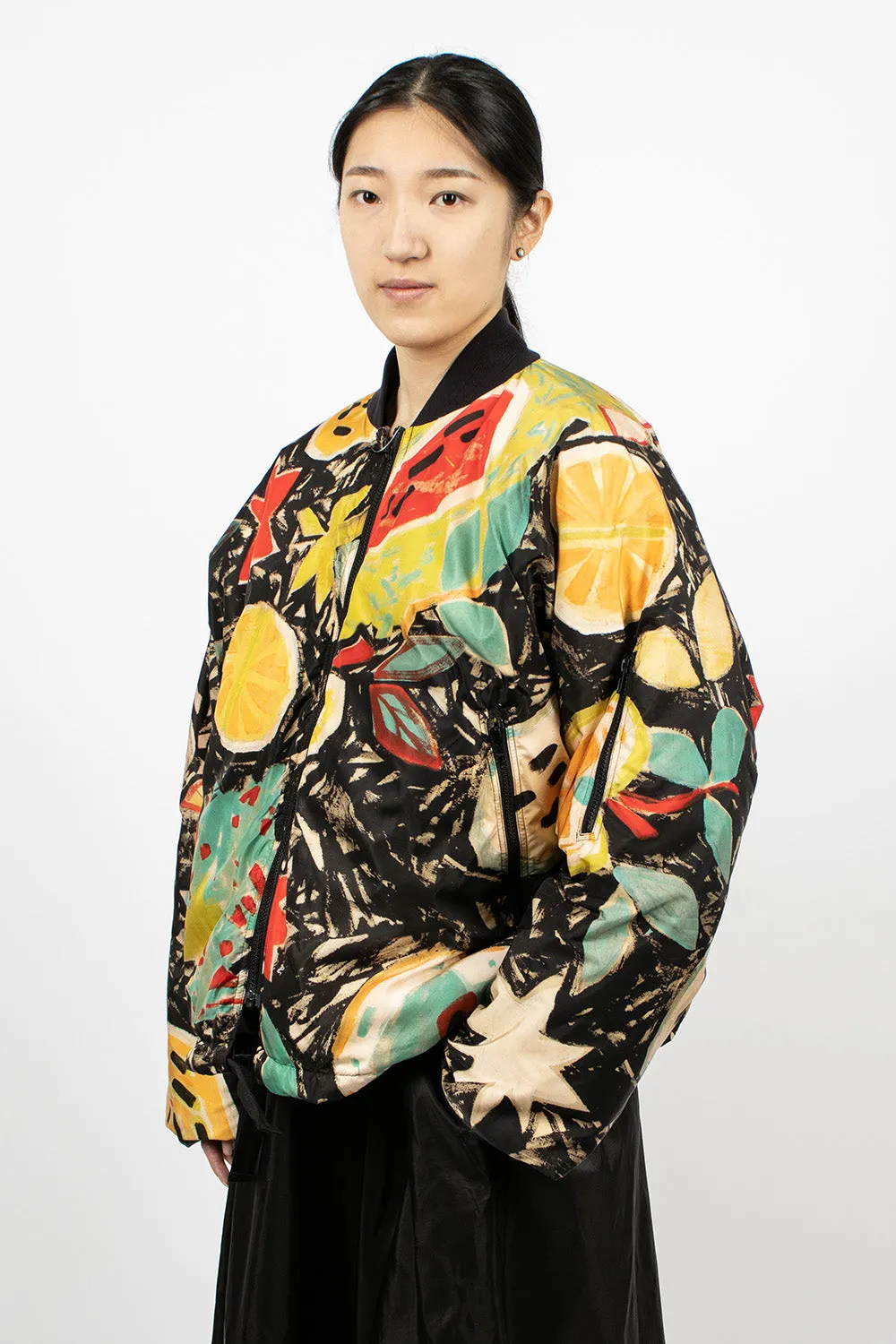 Okay Bomber Fruit Print