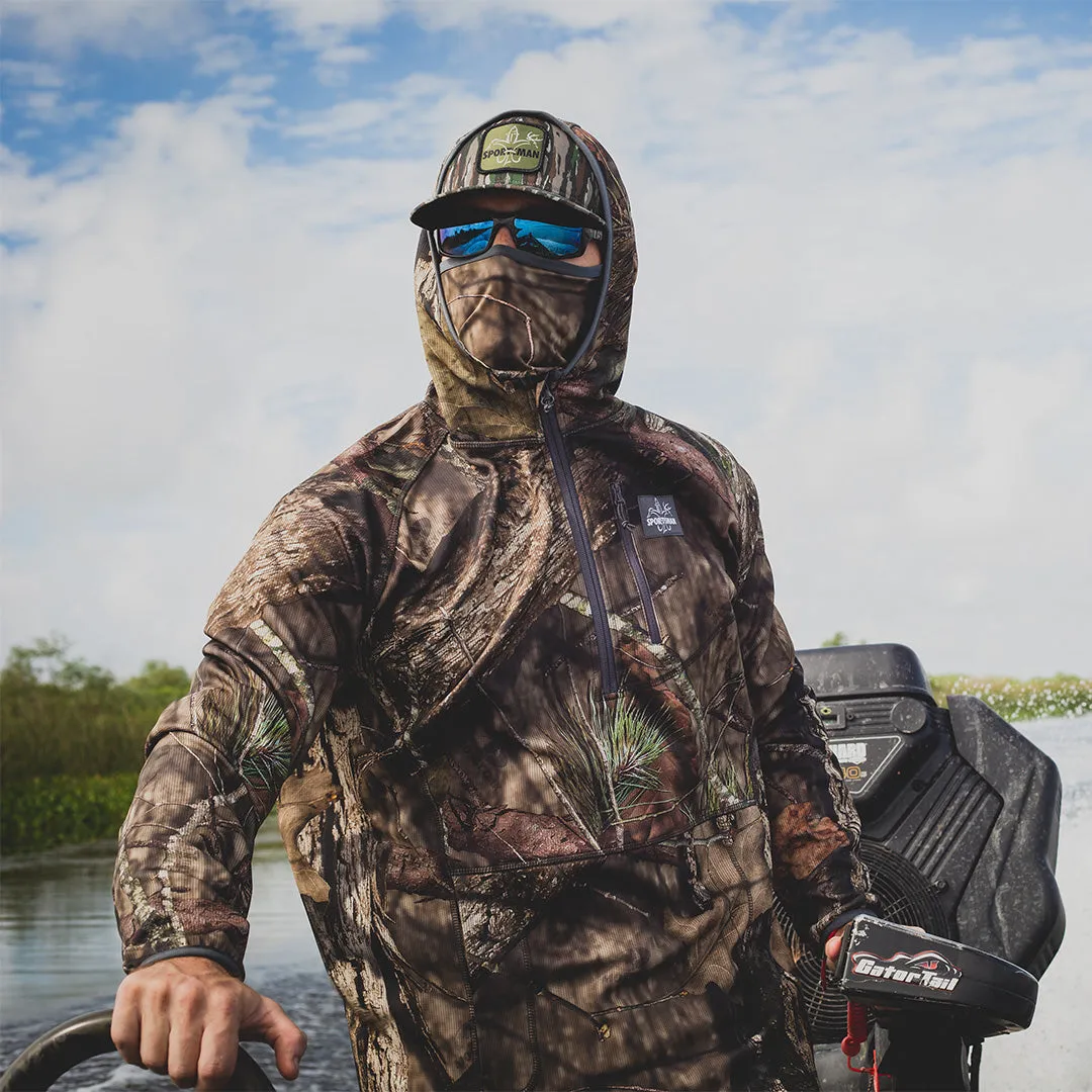 Original Outbound Hoodie: Lightweight Hunting & Fishing Hoodie with Face Mask