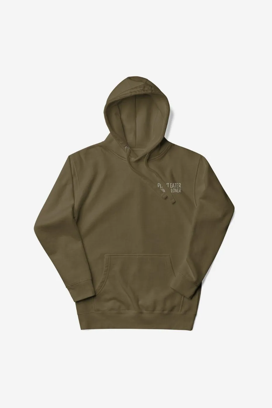 Plant Eater Unisex Premium Hoodie - Embroidery