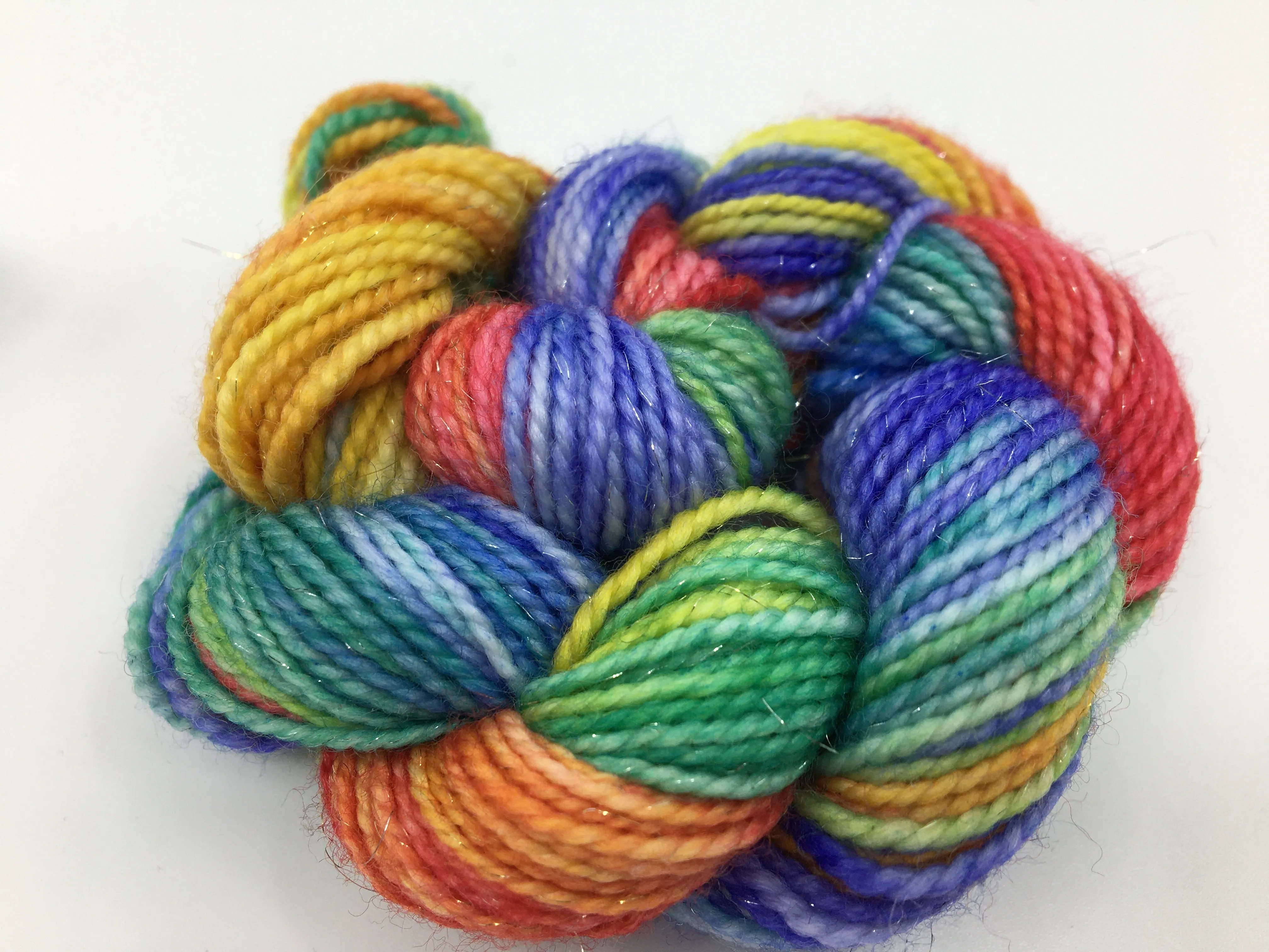 Rainbowrific mini-skein