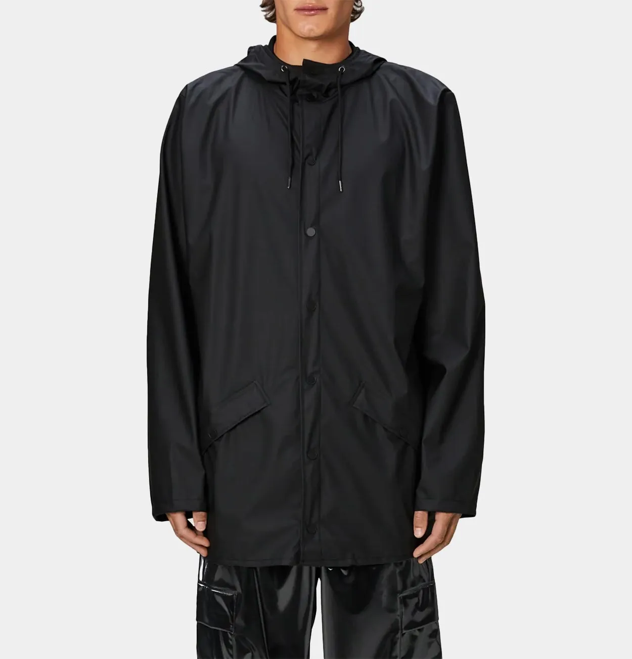 RAINS Jacket in Black