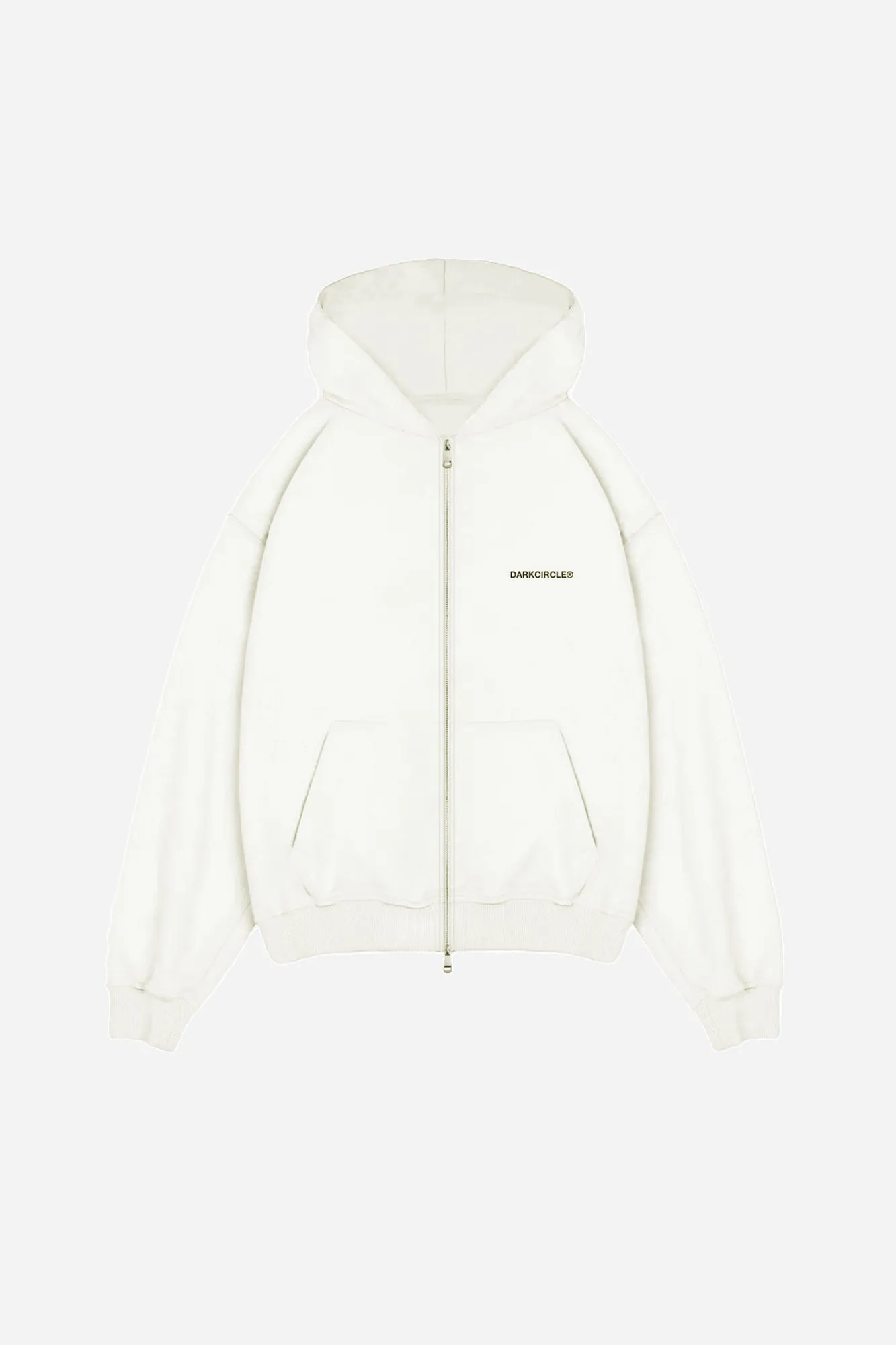 Registered Everyday Zip Up Hoodie - Ivory