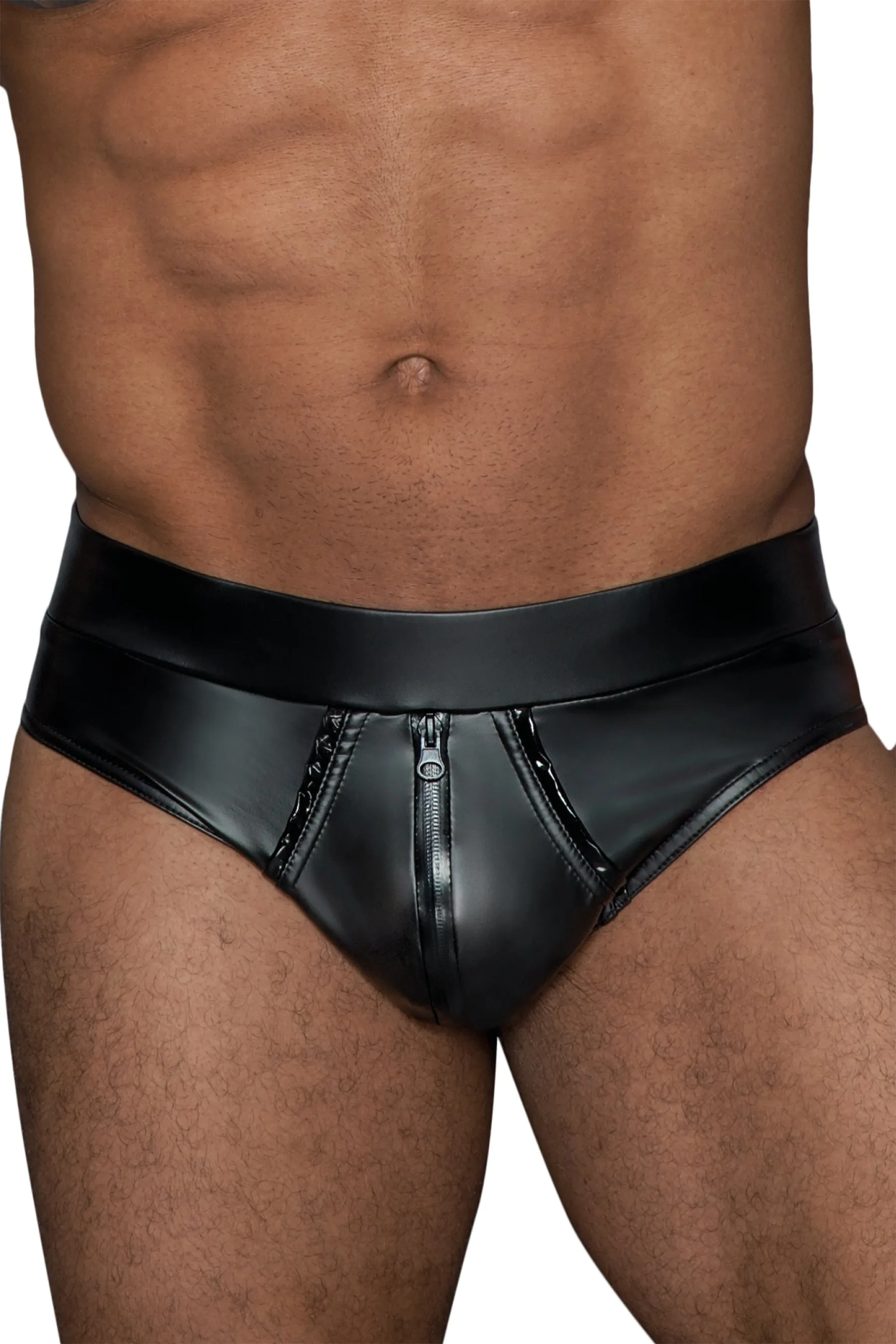 Shorts With Continuous Zipper