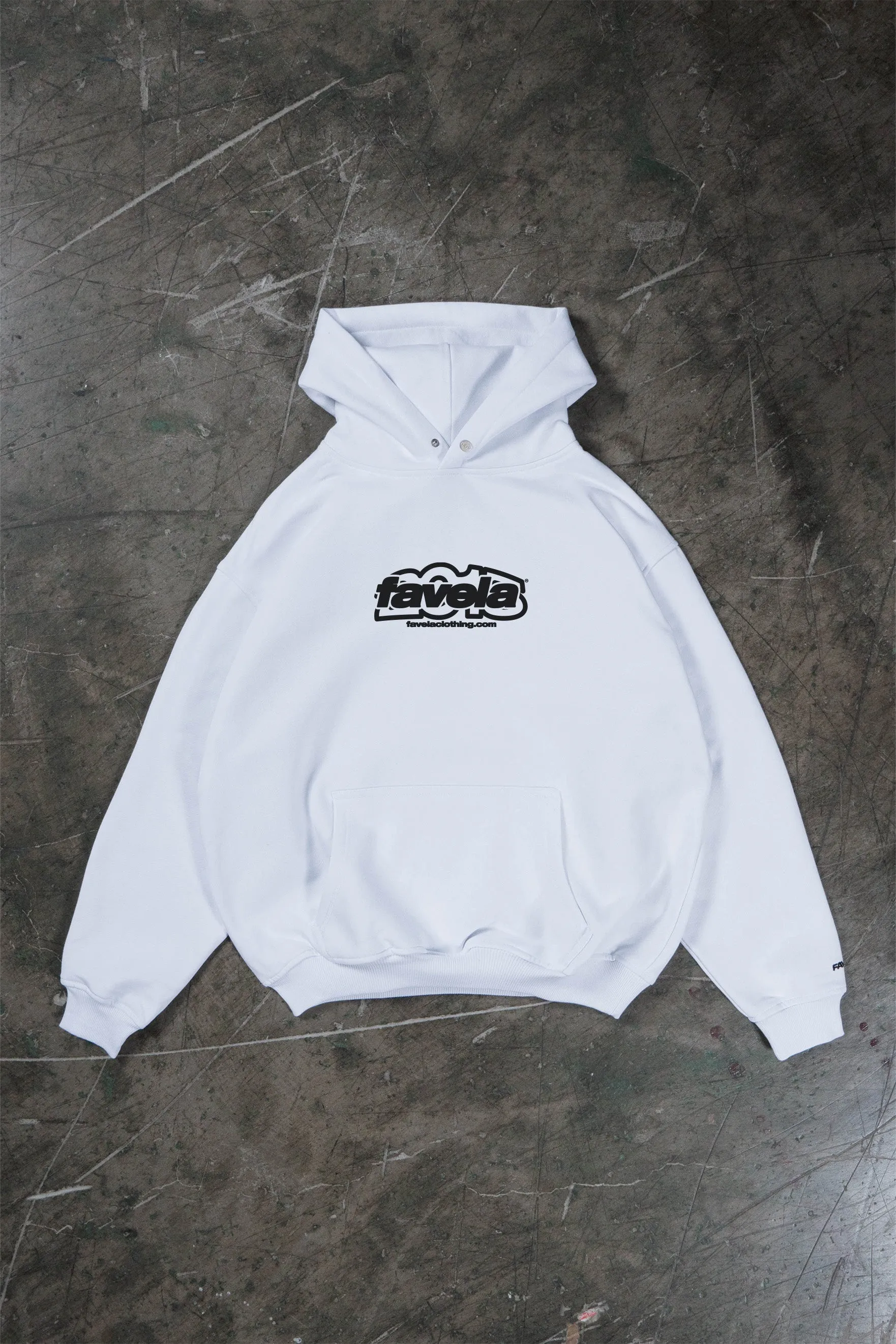 SMART WHITE HOODIE