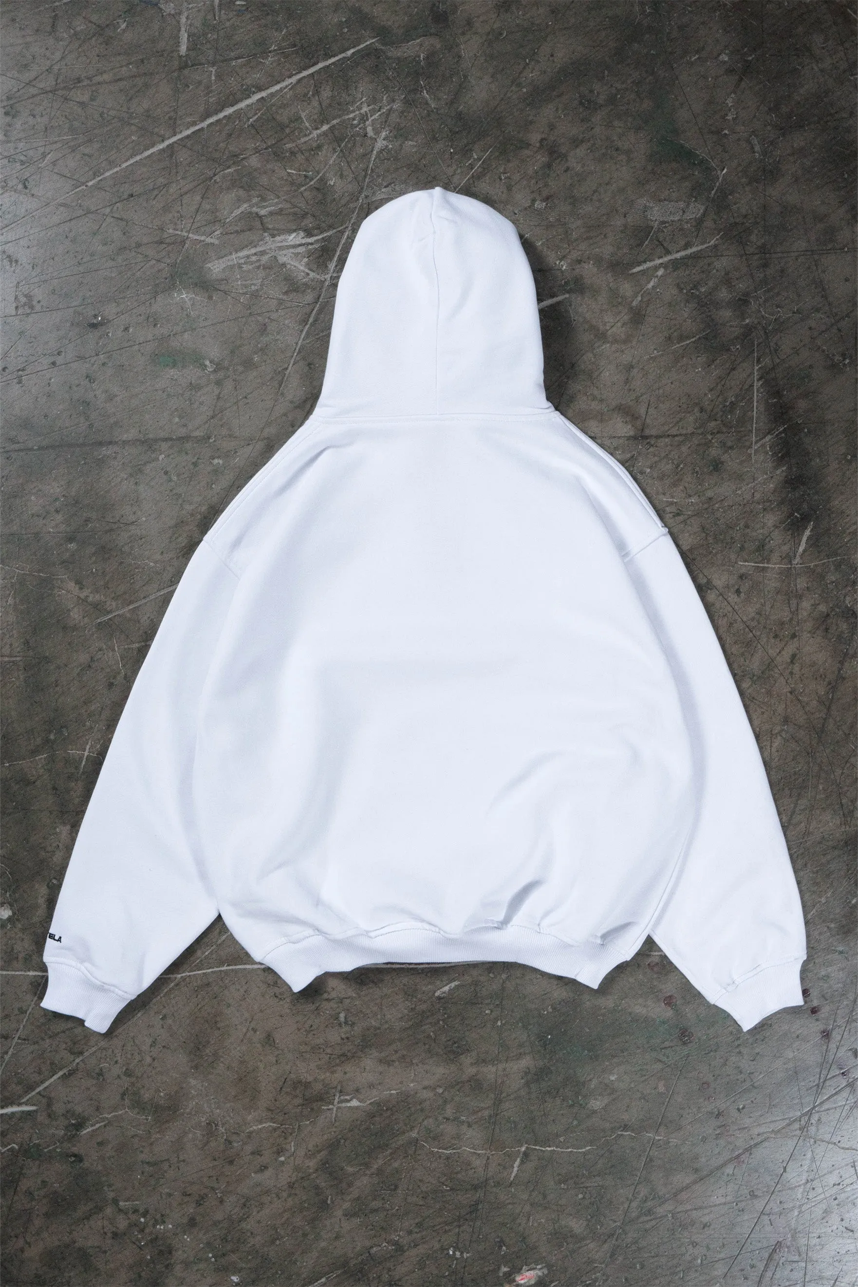 SMART WHITE HOODIE