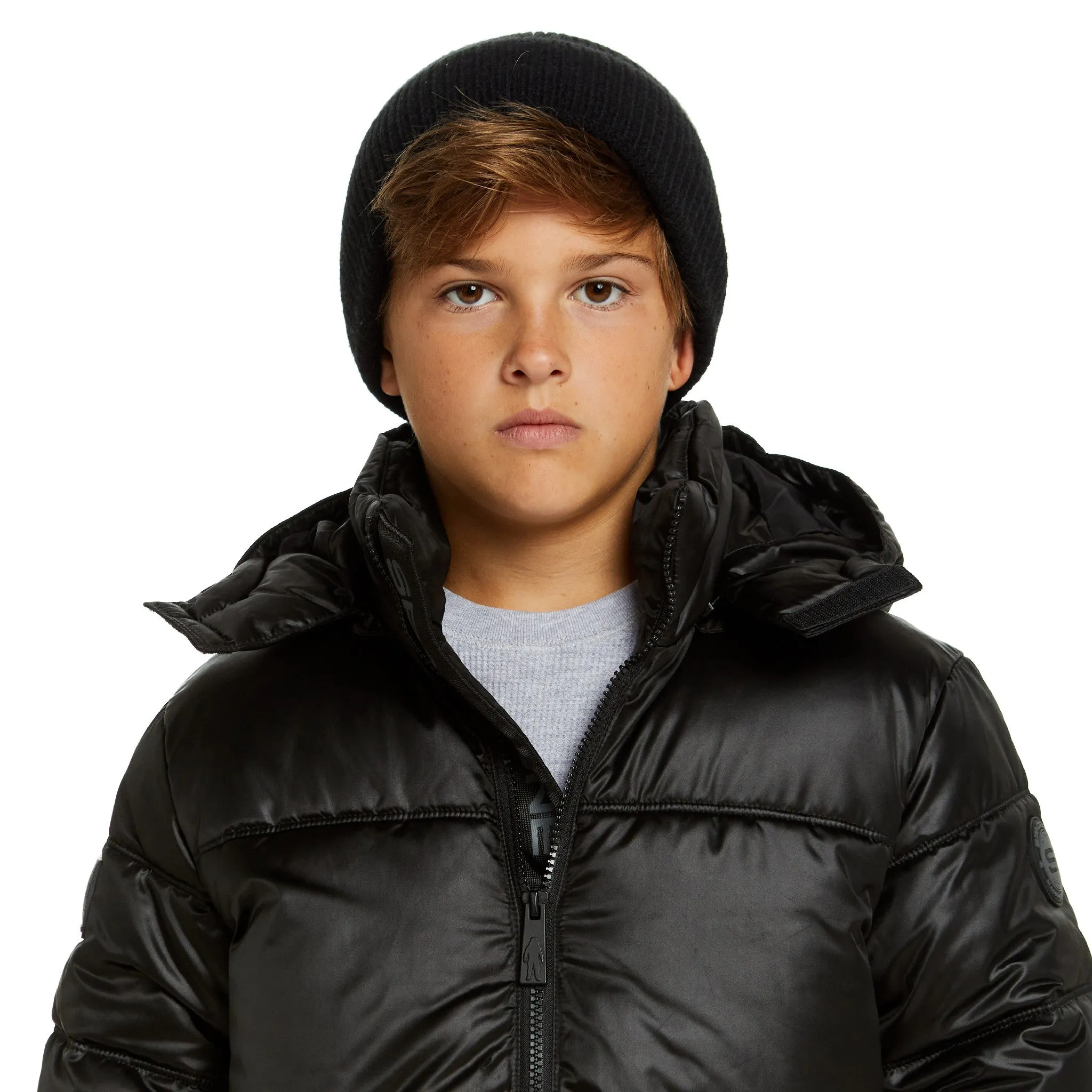 SPACEONE x Andy & Evan | Galactic Puffer Jacket | Deep Space Black