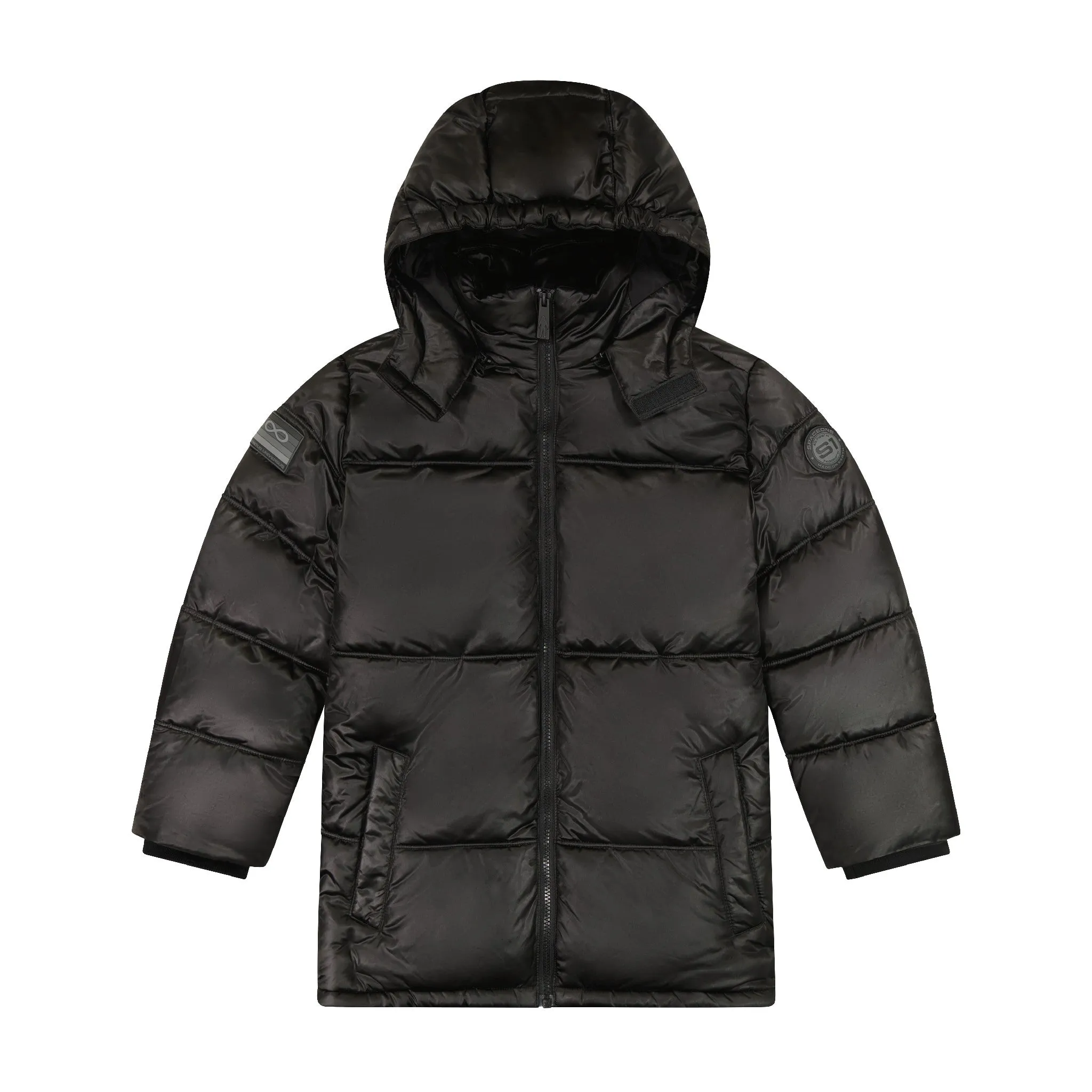 SPACEONE x Andy & Evan | Galactic Puffer Jacket | Deep Space Black