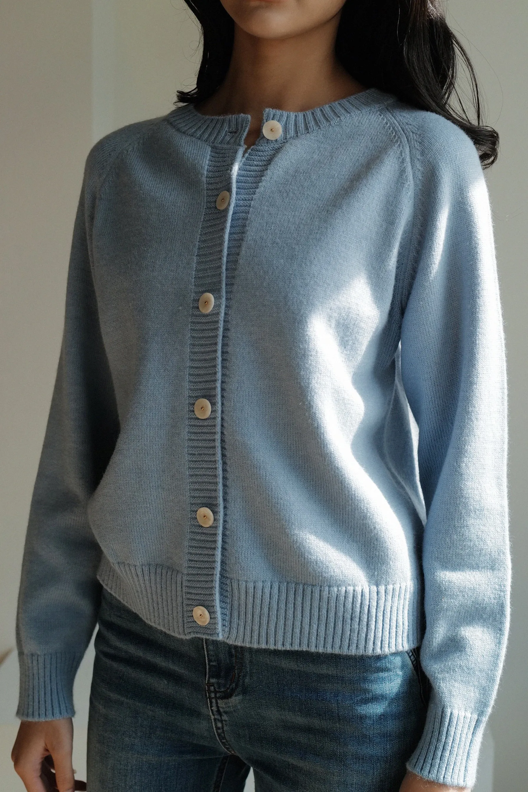 Stay cozy cardigan in blue