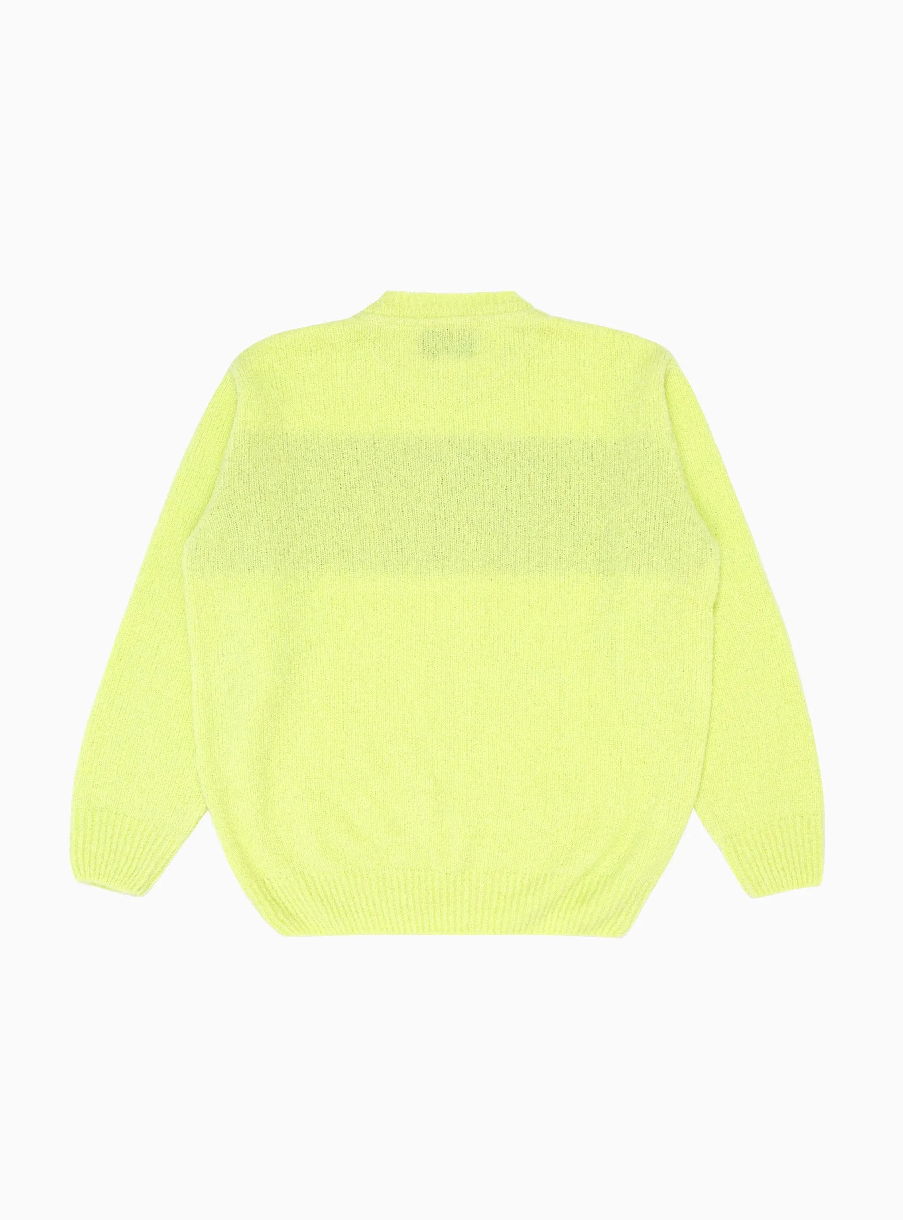 Step Boucle Sweater Lime Green