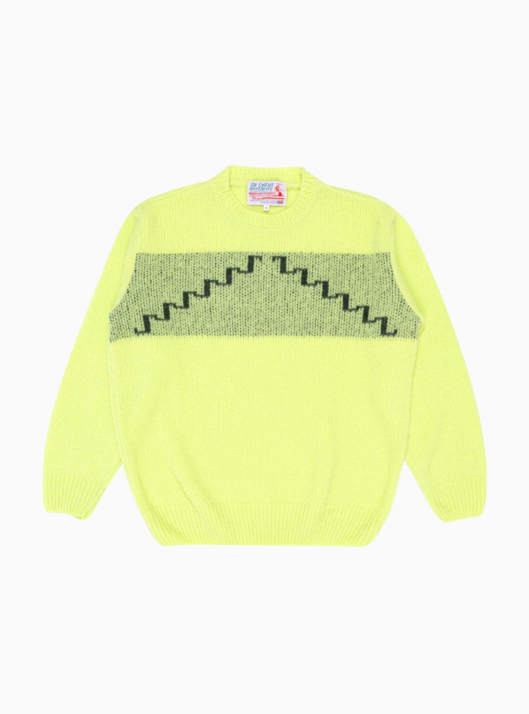 Step Boucle Sweater Lime Green