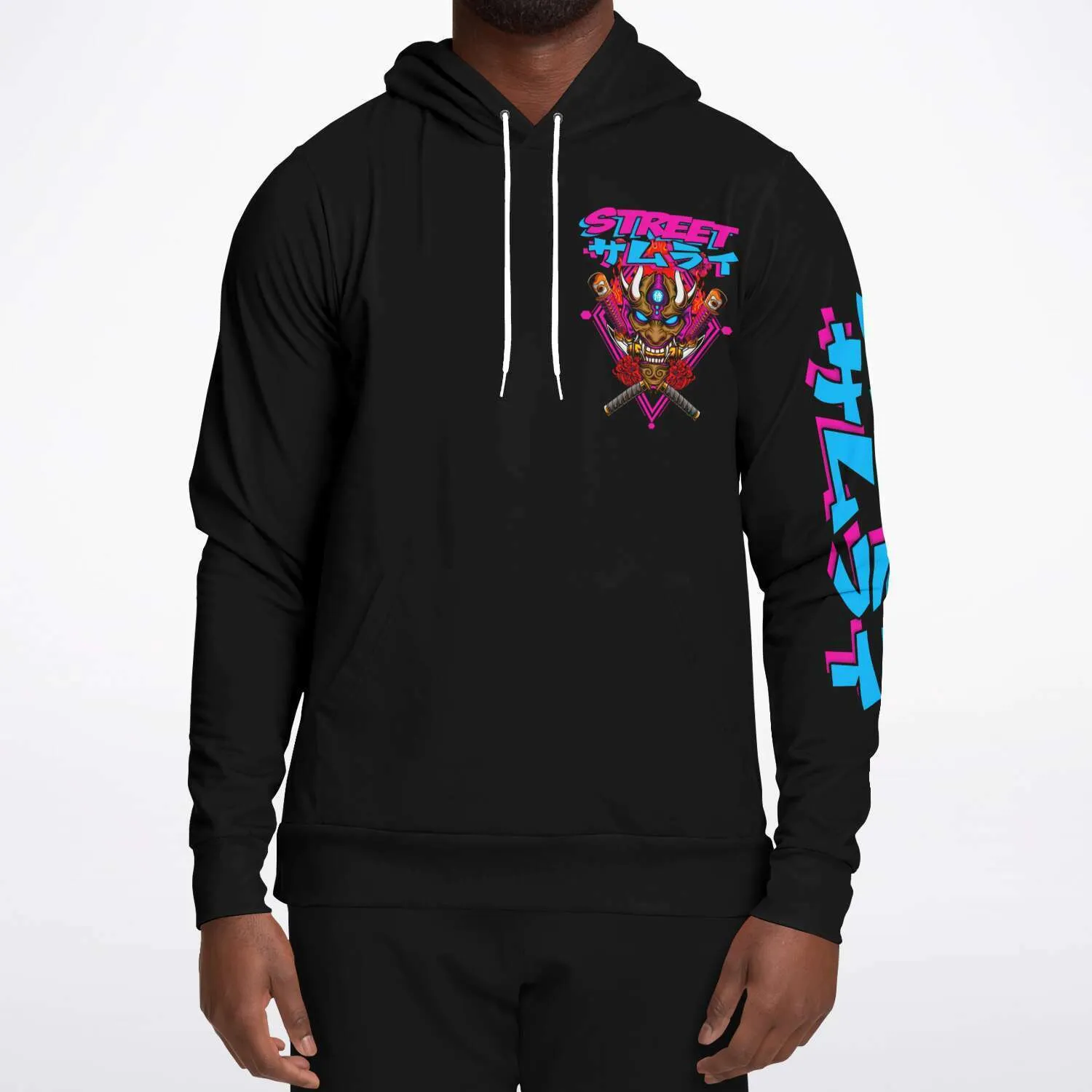 Street Samurai Oni Premium Hoodie