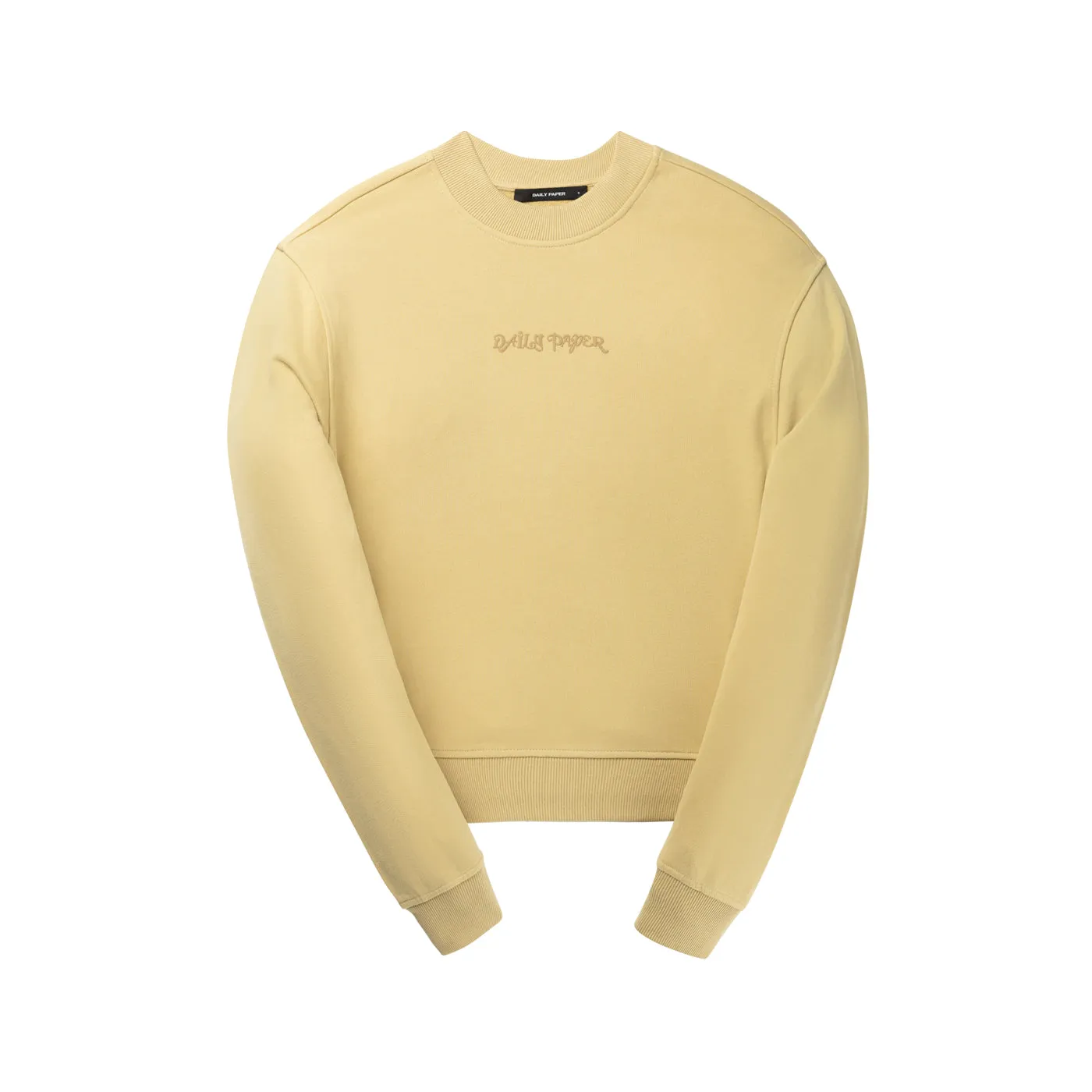 Taos Beige Diverse Logo Boxy Sweater