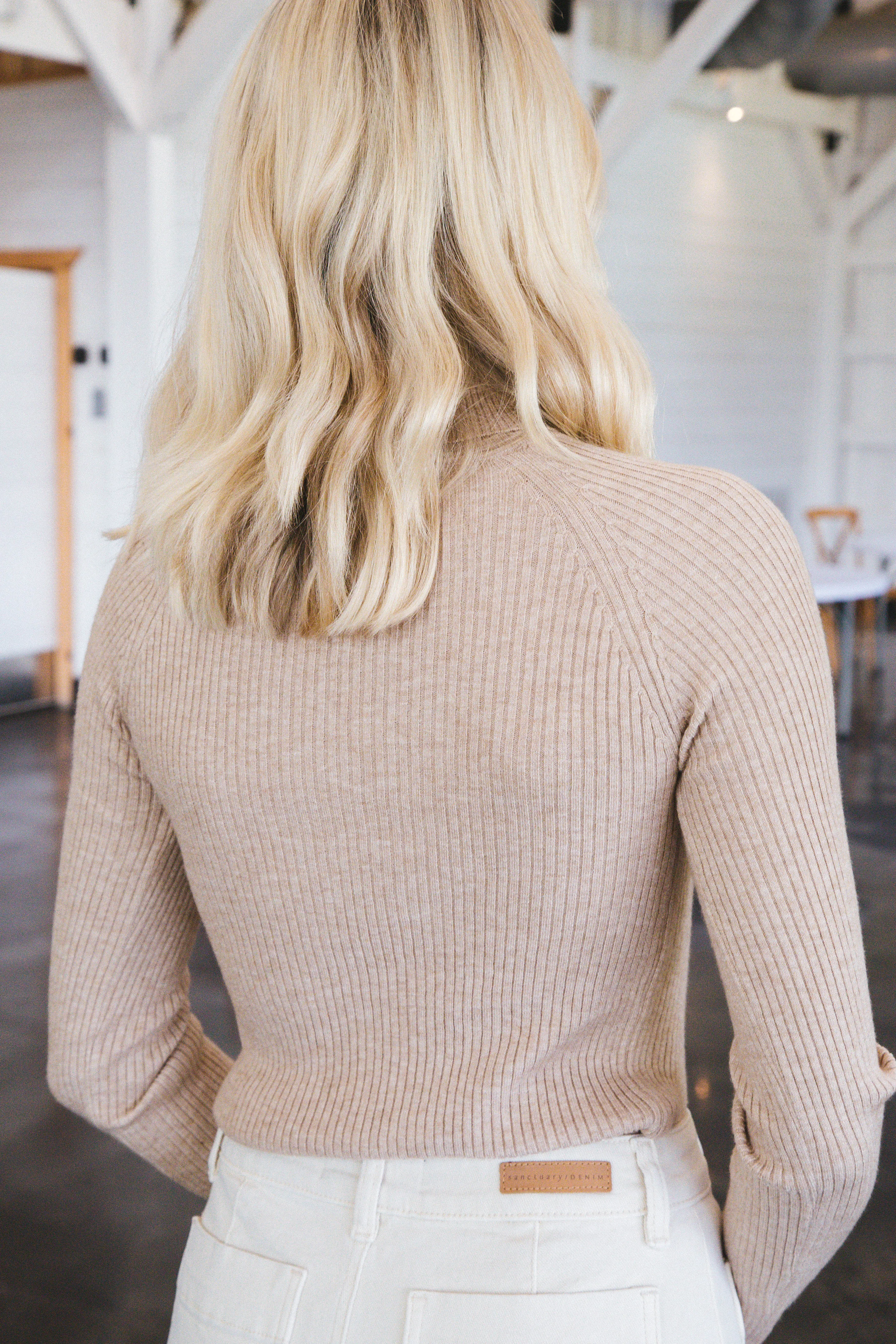 Teton Turtleneck Sweater, Oatmeal