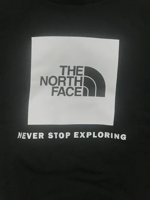 The North Face Boys' Hoodie Teens Box PO Hood NF0A7X56JK31 black