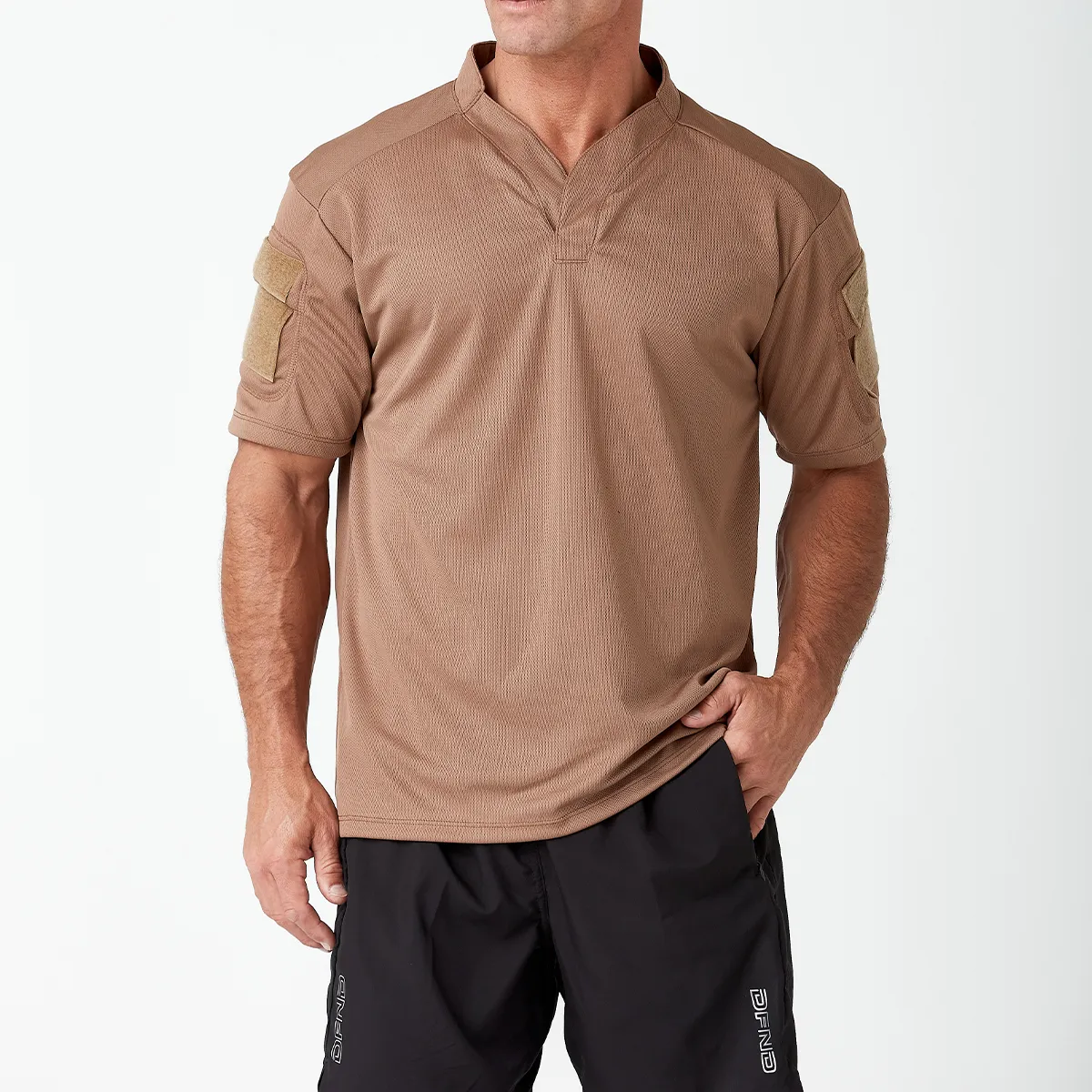 Tx SS SHIELD V NECK SUN SHIRT