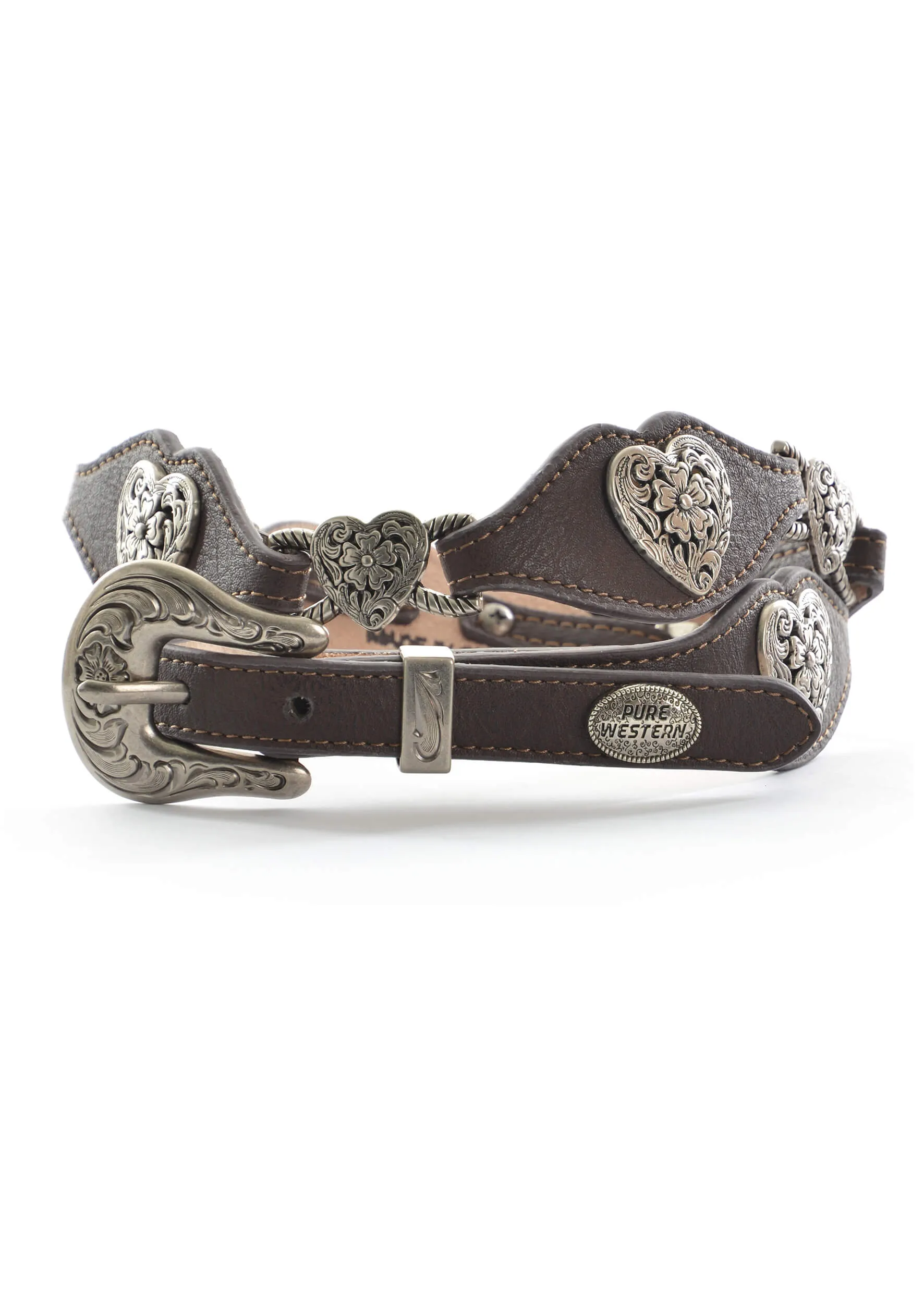 Women's Pure Western Heart Belt