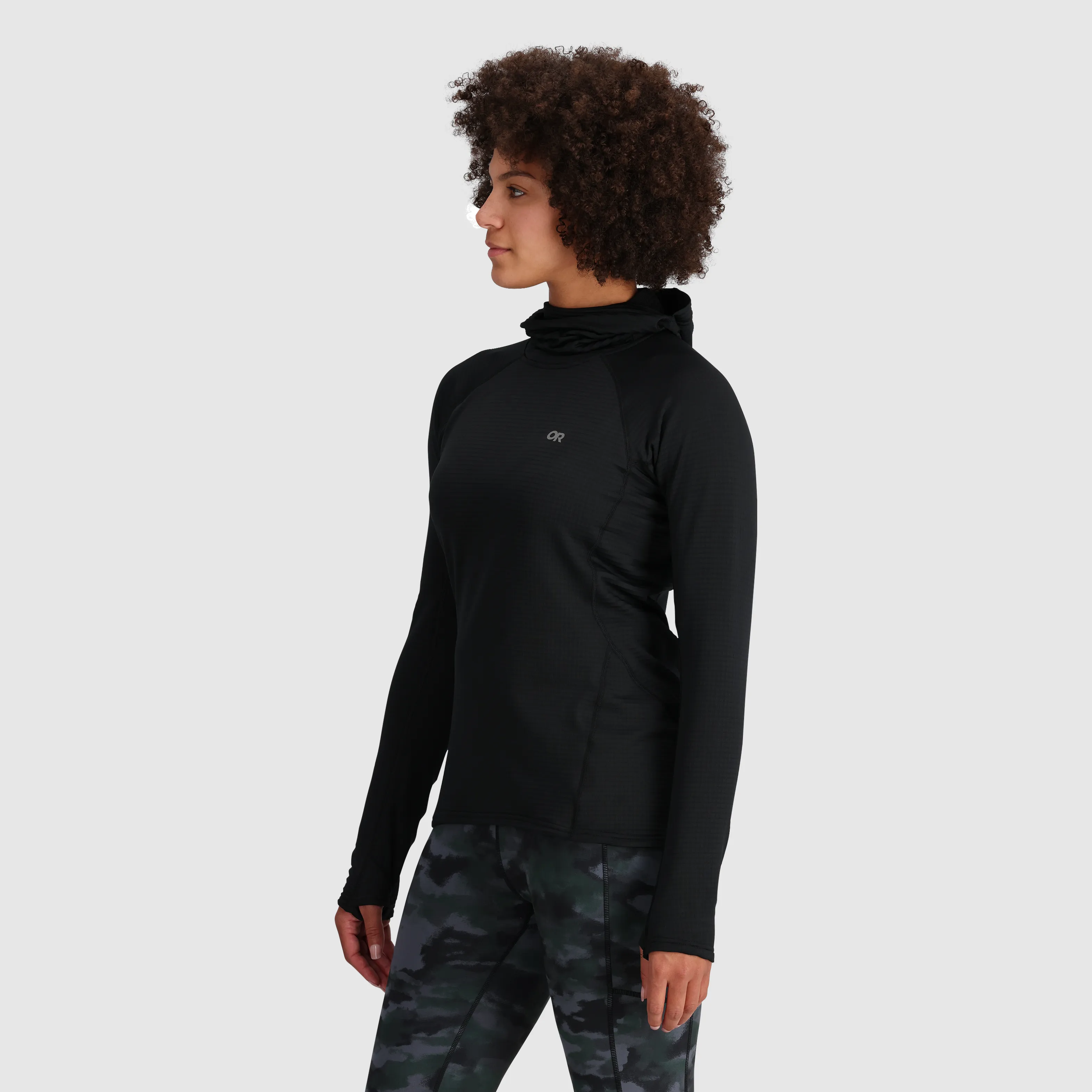 Women's Vigor Grid Fleece Pullover Hoodie