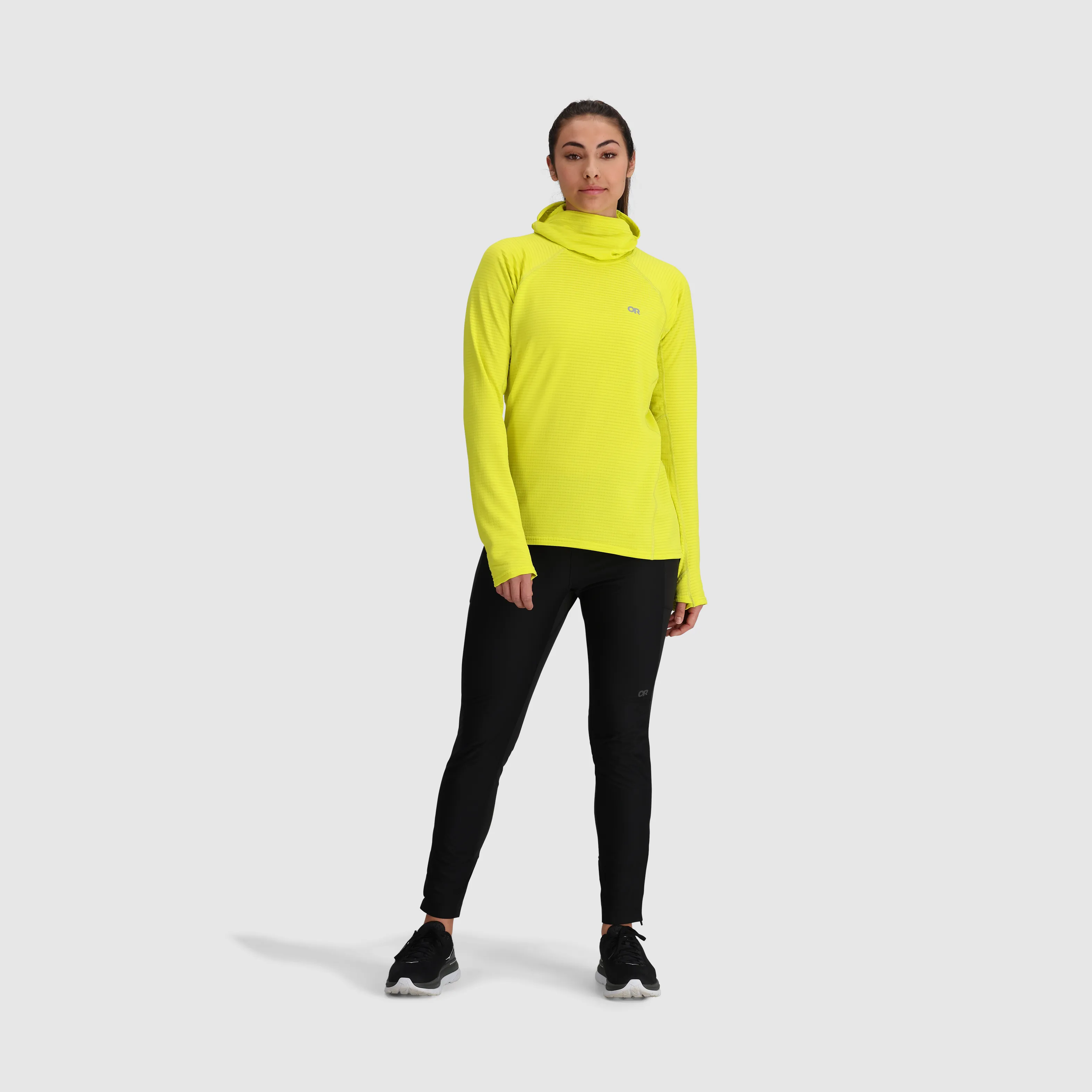 Women's Vigor Grid Fleece Pullover Hoodie