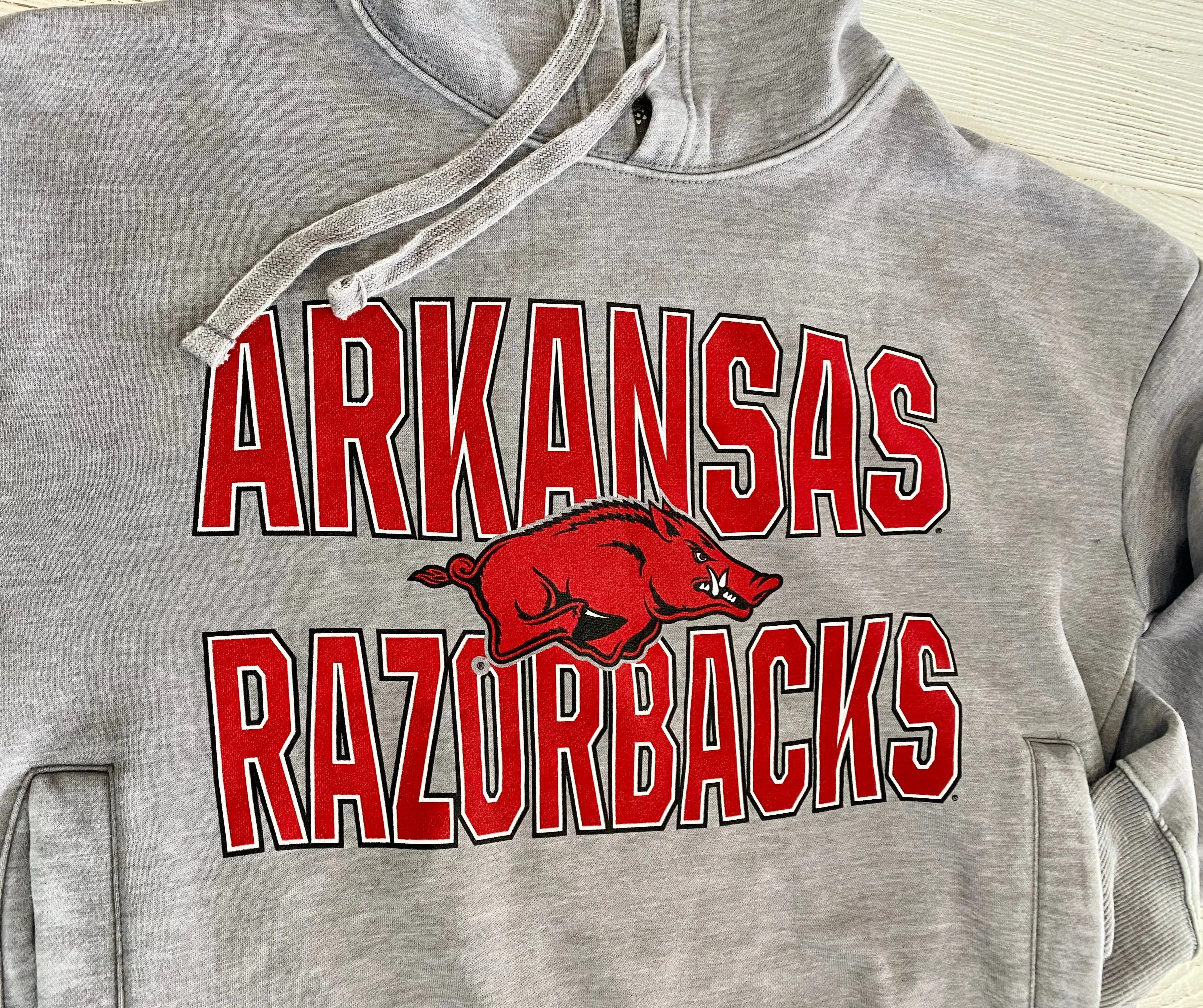 Woo Pig Side Split Arkansas Razorbacks Hoodie