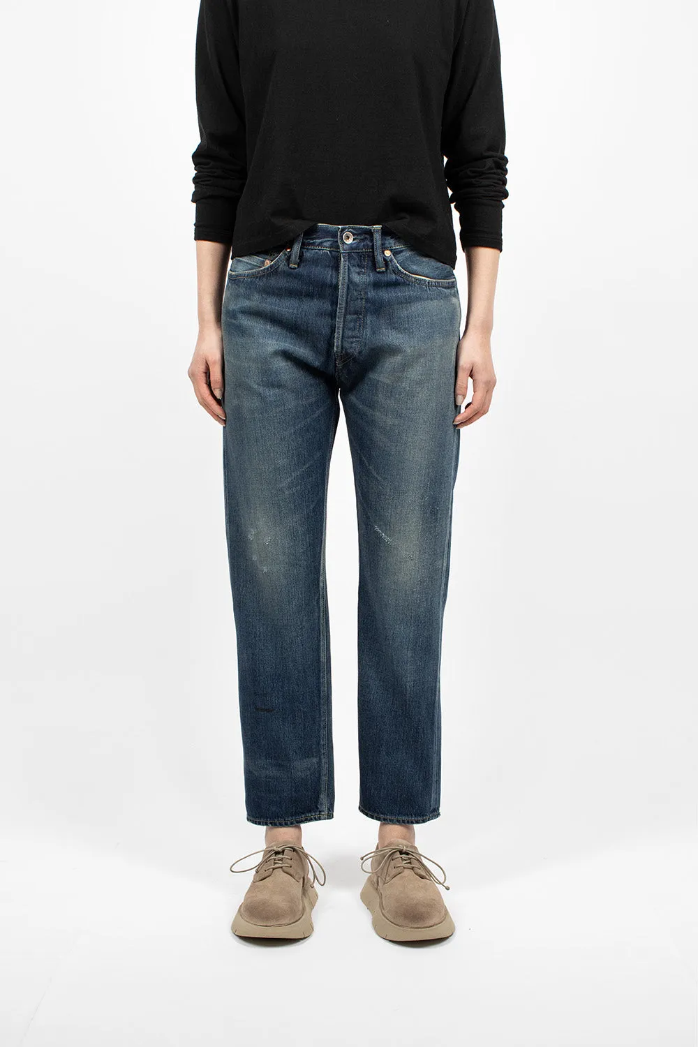 WP05/L Selvedge Narrow Jean Medium Wash