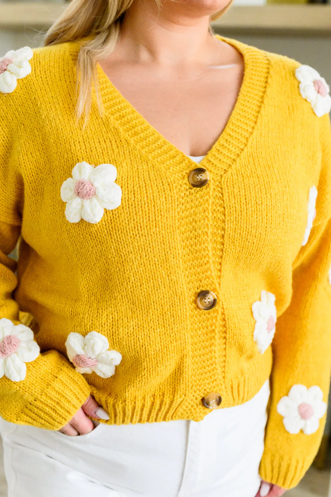 You're Enough Floral Cardigan - 4/18